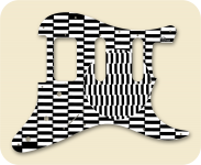 SQARND - passend für Stratocaster* SSH